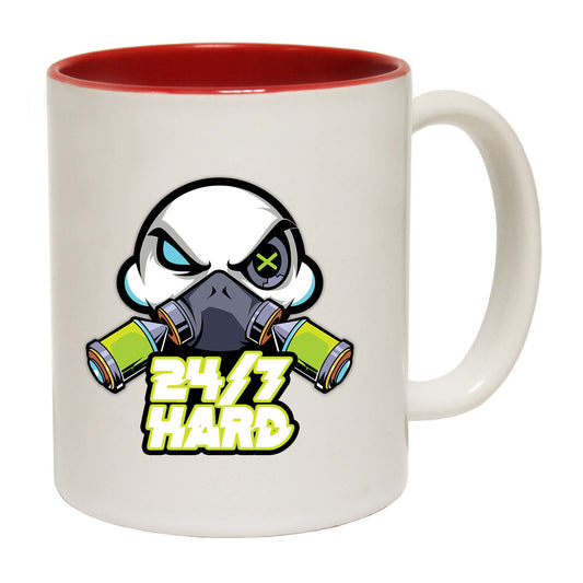247 Hard With Text - Funny Coffee Mug