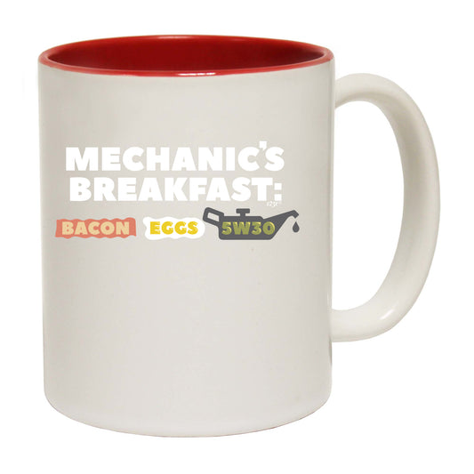 Mechanics Breakfast - Funny Coffee Mug