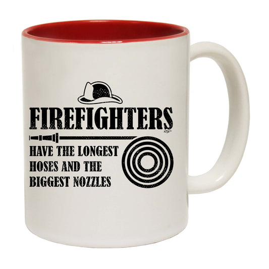 Firefighters Have The Longest Hoses - Funny Coffee Mug