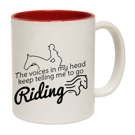 Keep Telling Me To Go Riding Horse - Funny Coffee Mug