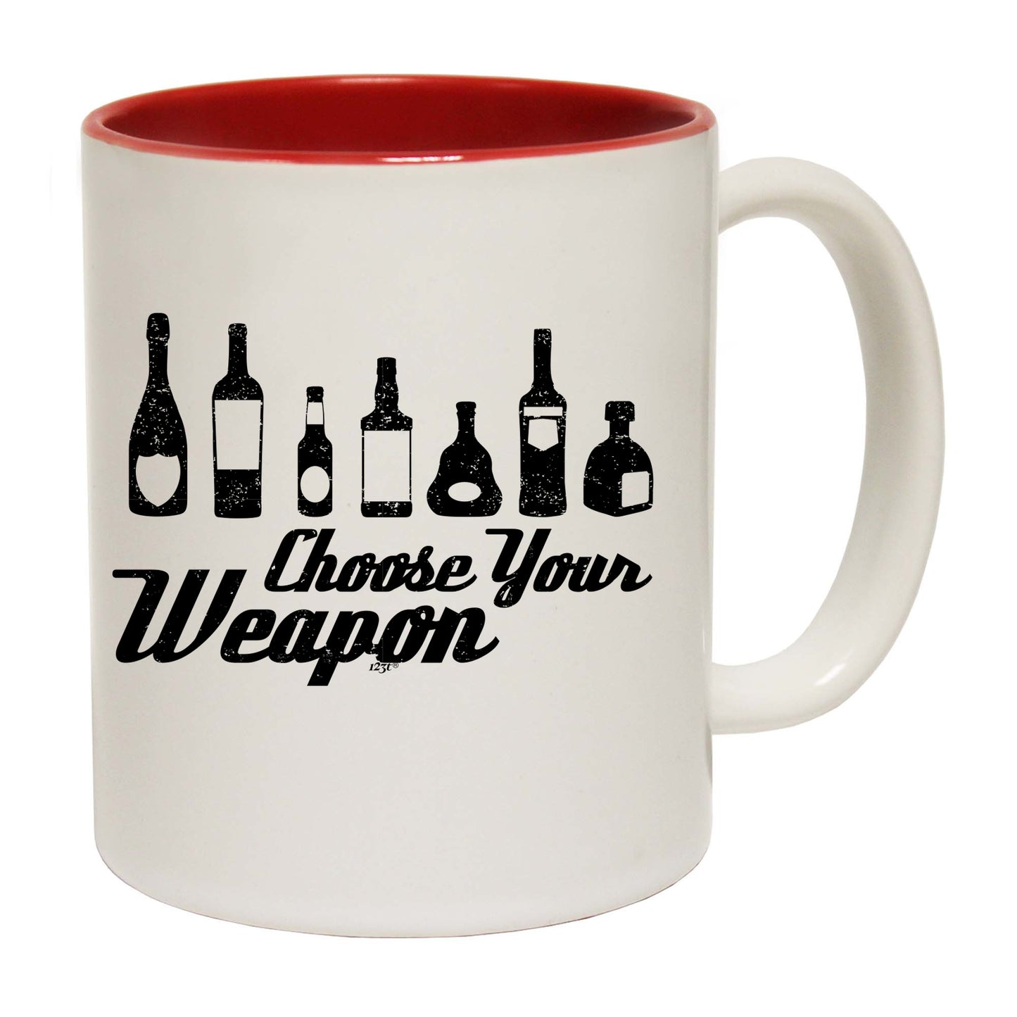 Alcohol Choose Your Weapon - Funny Coffee Mug