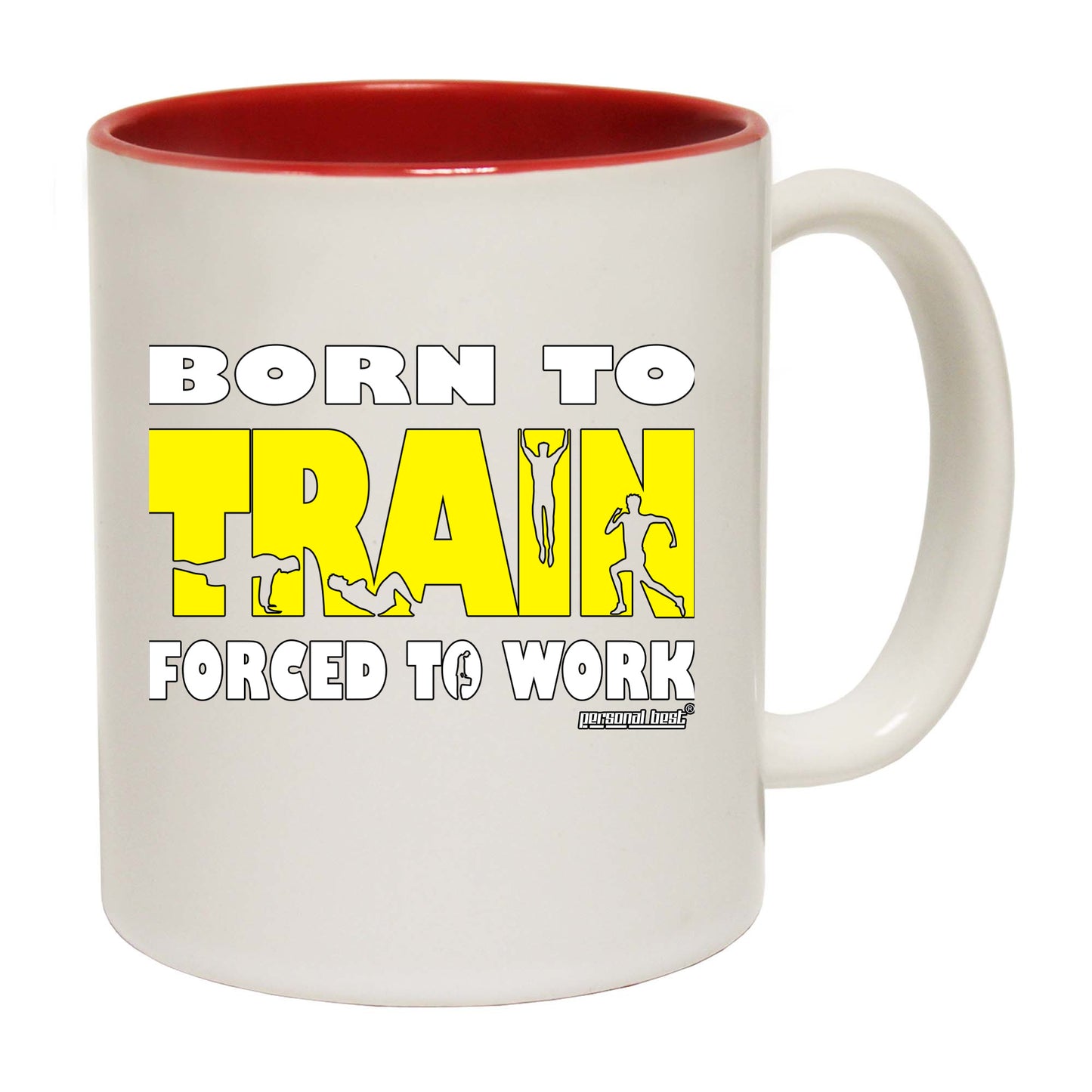 Pb Born To Train - Funny Coffee Mug