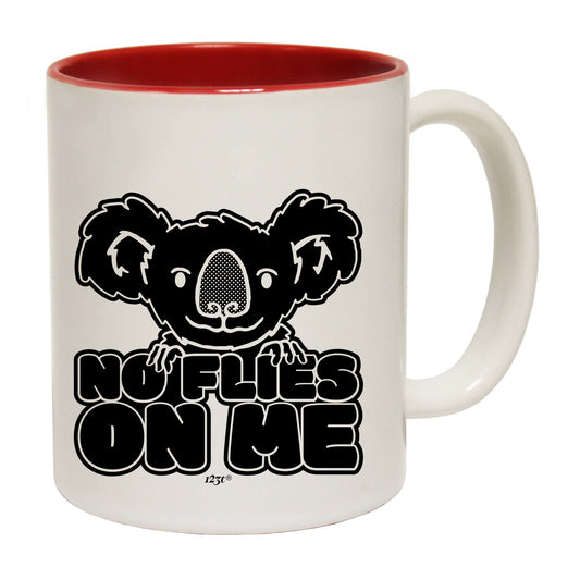 No Flies On Me - Funny Coffee Mug