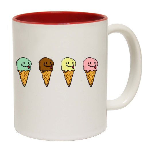 Ice Cream 4 Flavours - Funny Coffee Mug