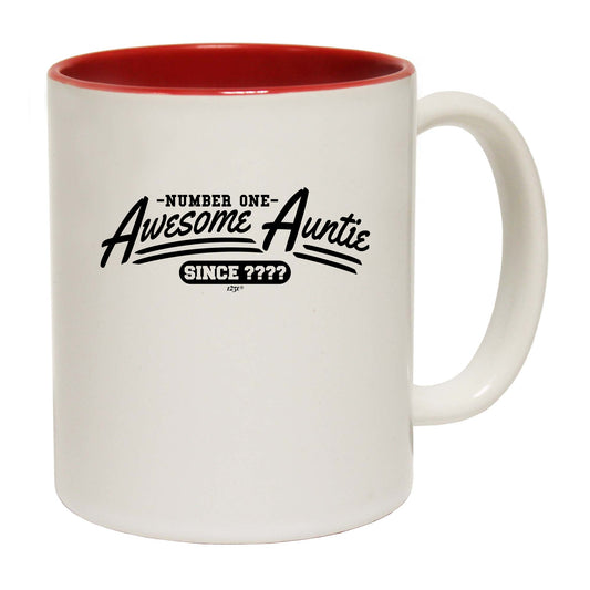 Your Year Awesome Auntie Since - Funny Coffee Mug