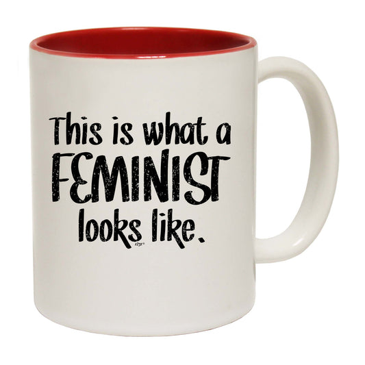 This Is What A Feminist Looks Like - Funny Coffee Mug