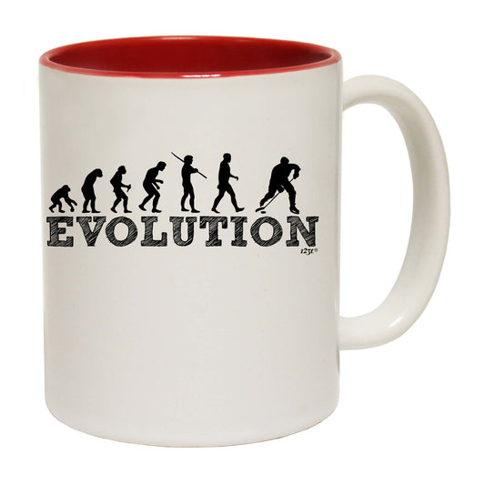 Evolution Hockey - Funny Coffee Mug