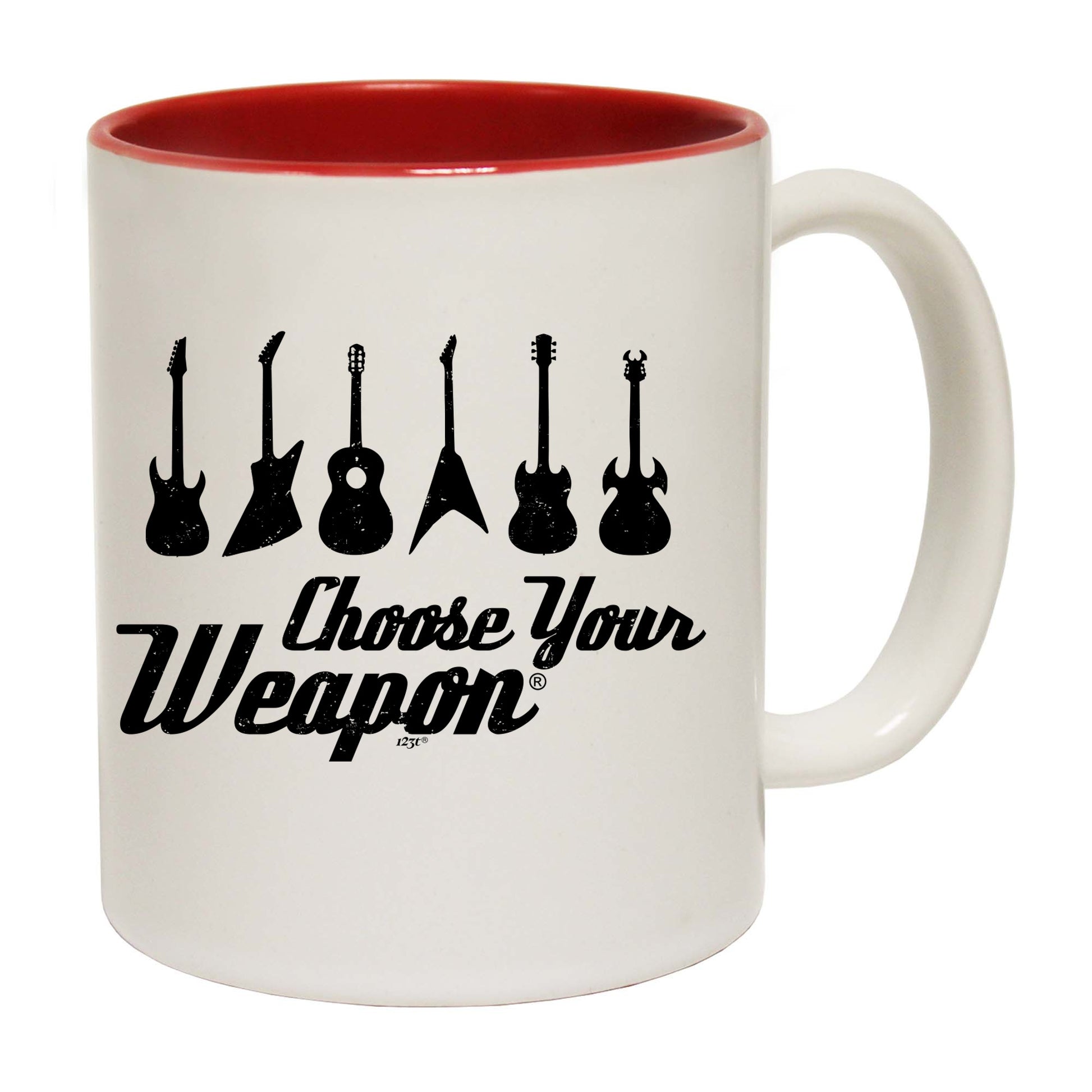 Guitar Choose Your Weapon Music - Funny Coffee Mug