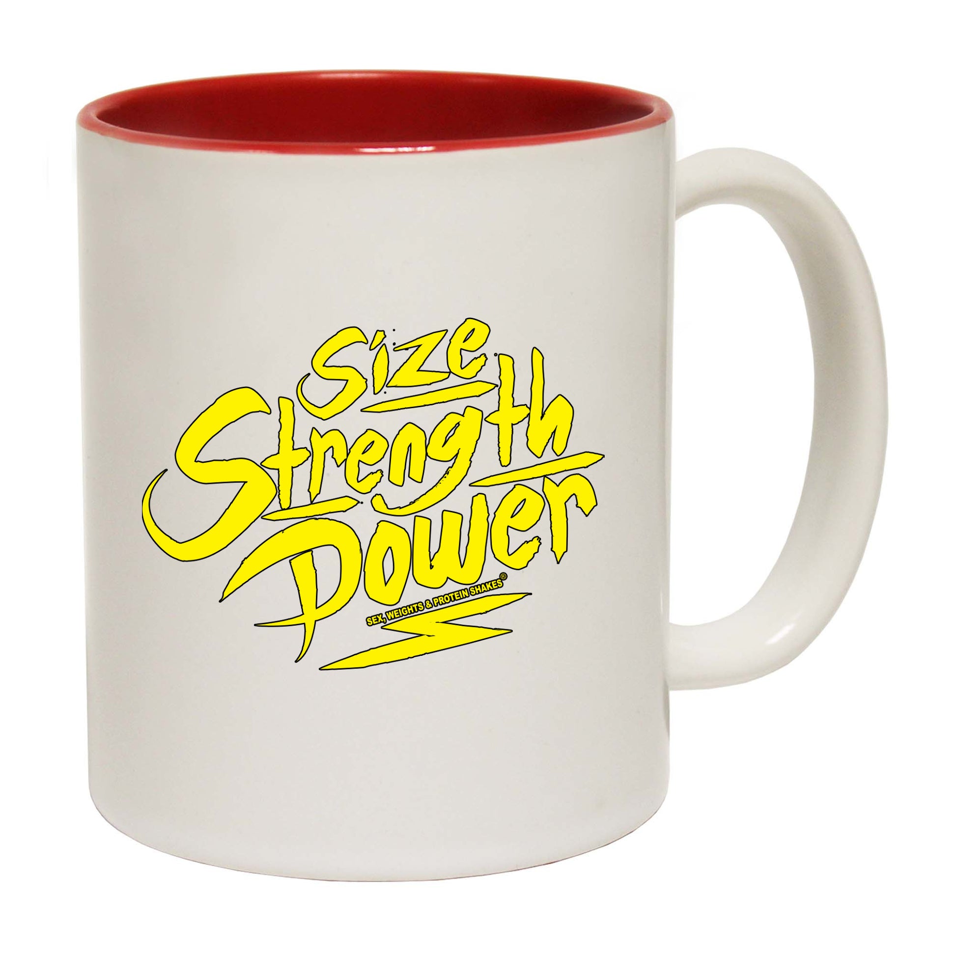 Swps Size Strength Power - Funny Coffee Mug