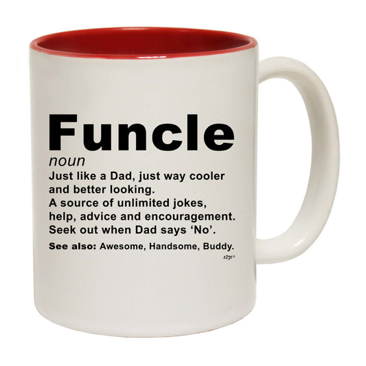 Funcle Noun Uncle - Funny Coffee Mug