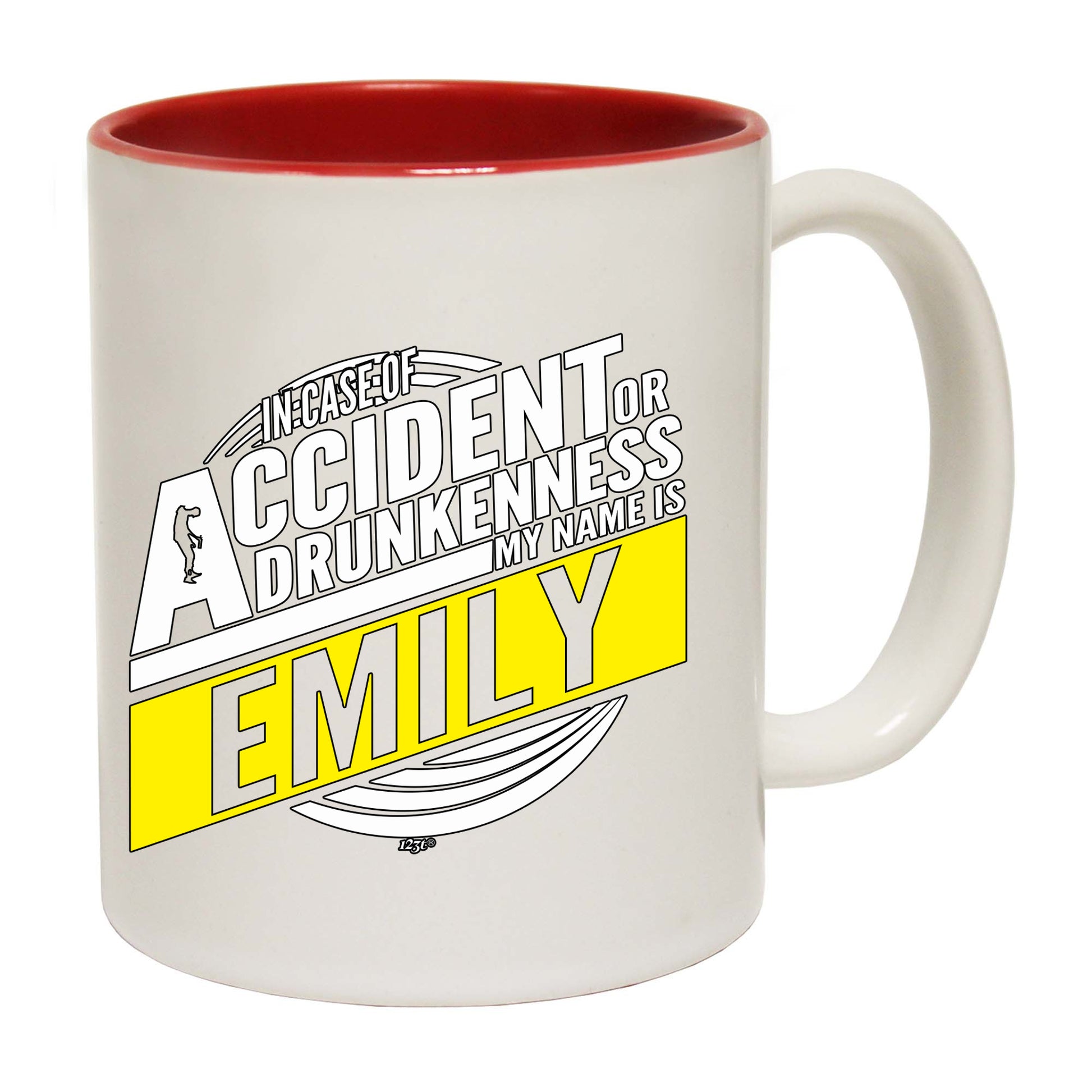 In Case Of Accident Or Drunkenness Emily - Funny Coffee Mug