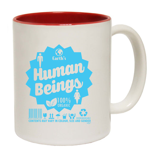 Earths Human Beings - Funny Coffee Mug