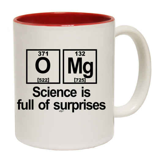 Science Is Full Of Surprises - Funny Coffee Mug