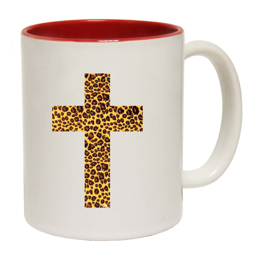 Leopard Cross - Funny Coffee Mug