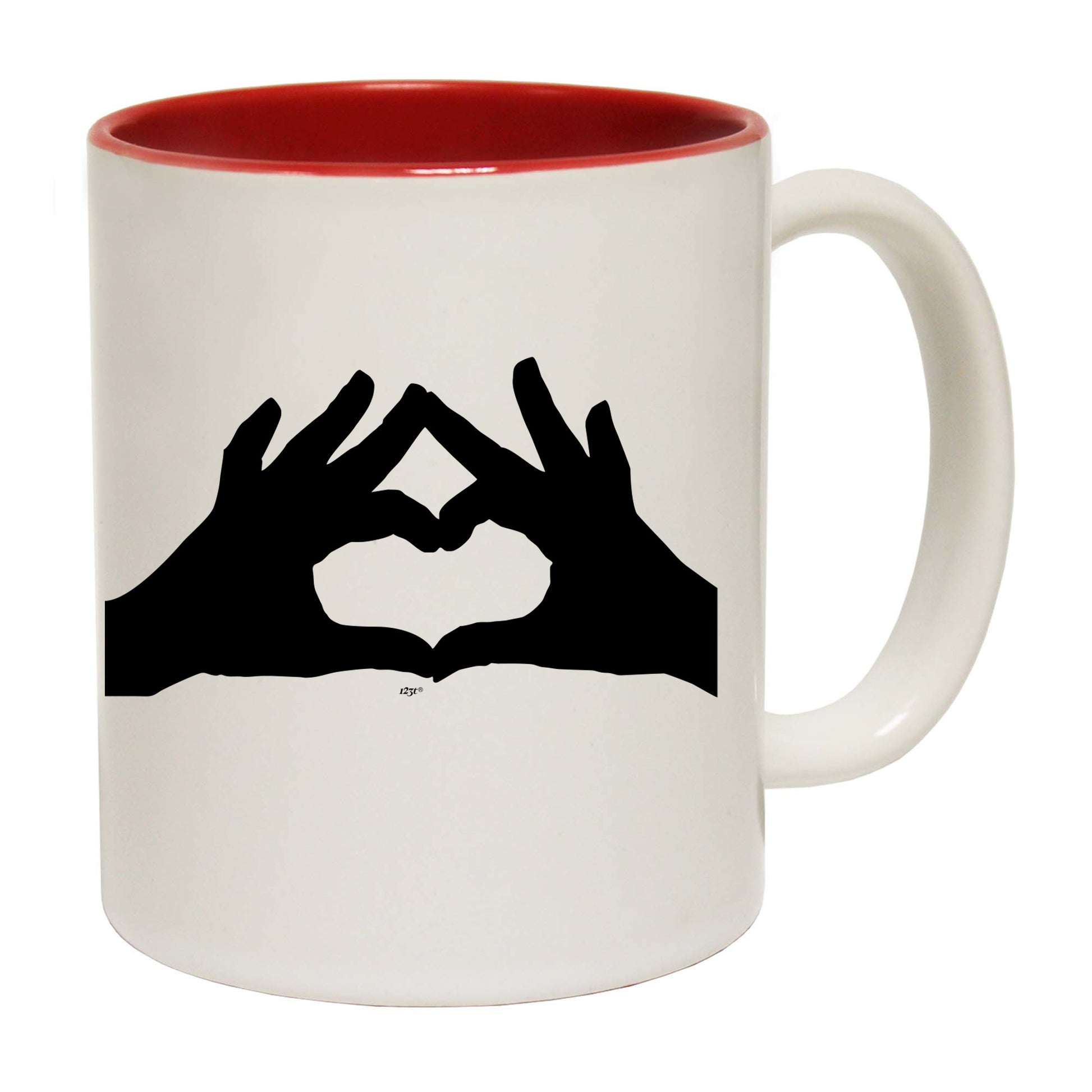 Heart Hands - Funny Coffee Mug