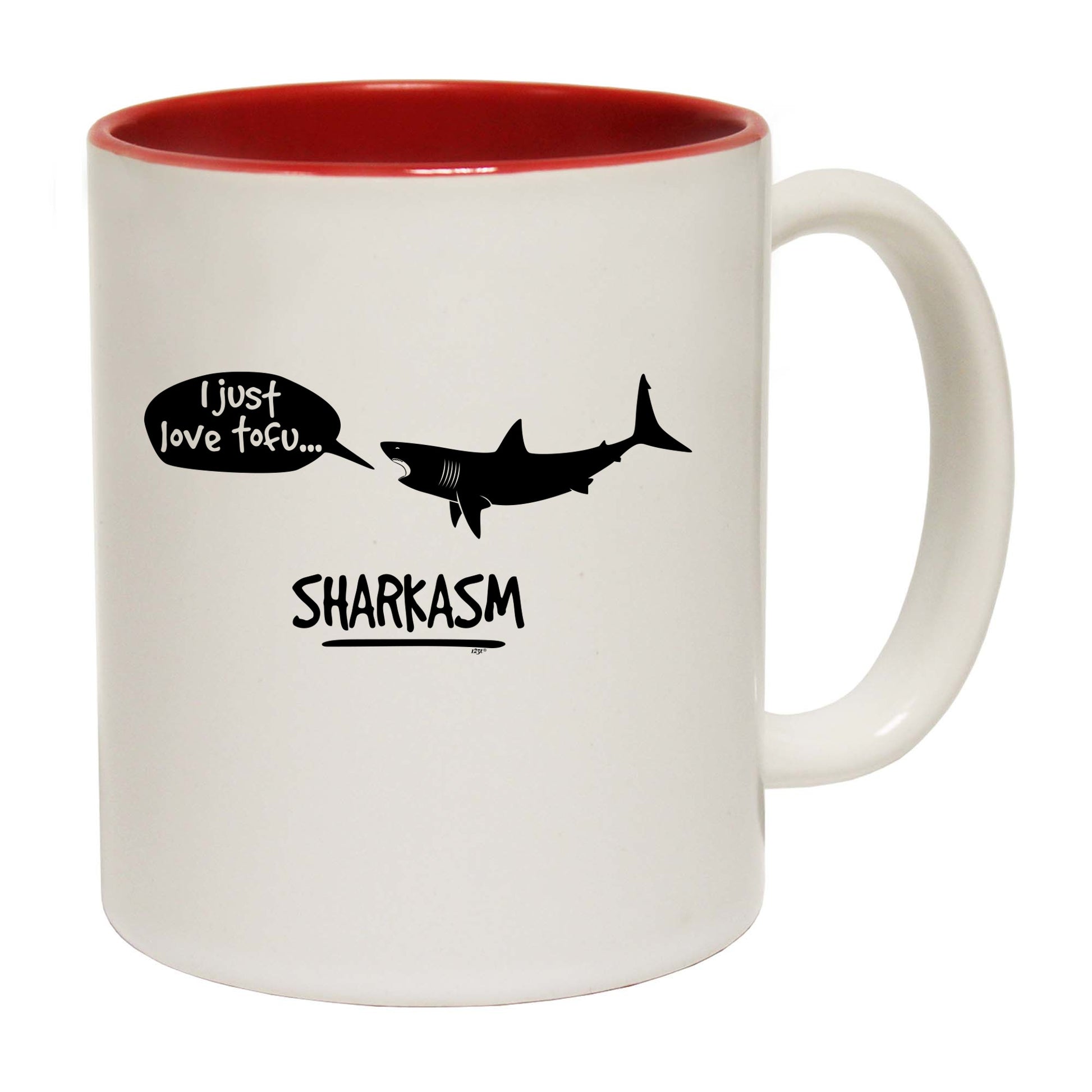 Sharkasm - Funny Coffee Mug