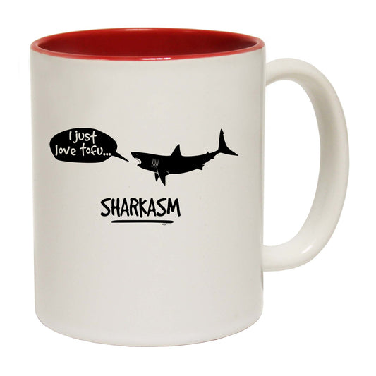 Sharkasm - Funny Coffee Mug