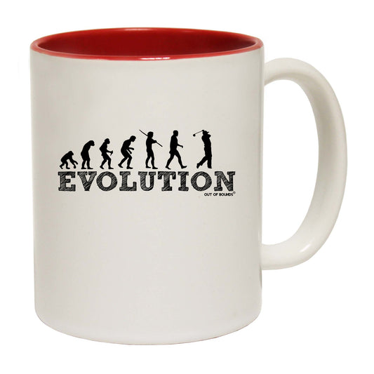 Oob Evolution Golf - Funny Coffee Mug