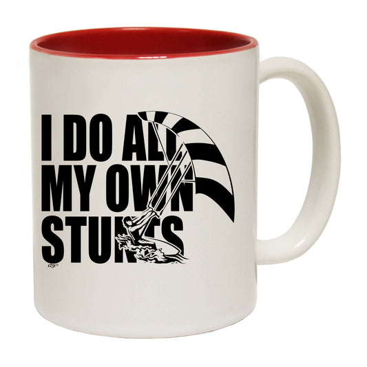 Kitesurf Do All My Own Stunts - Funny Coffee Mug