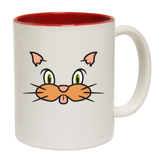 Cat Animal Face Ani Mates - Funny Coffee Mug