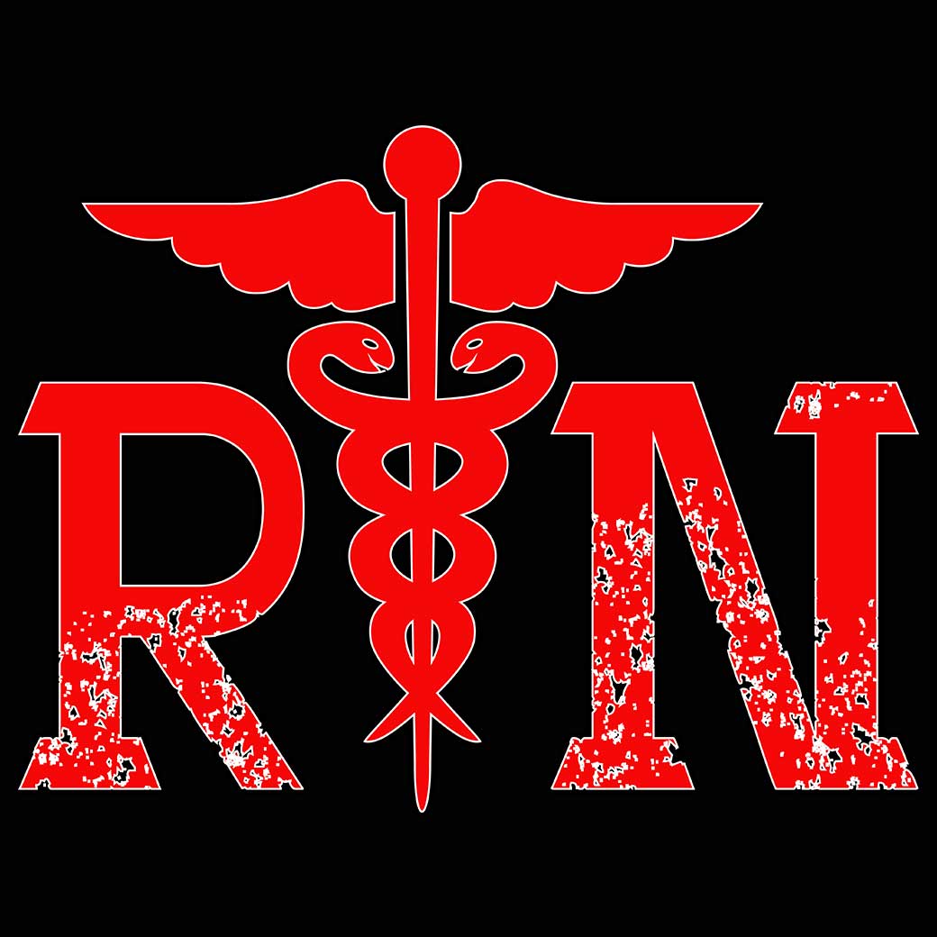 Rn Nurse Logo - Mens 123t Funny T-Shirt Tshirts