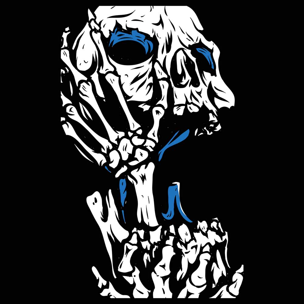 Skull Hand Fashion - Mens 123t Funny T-Shirt Tshirts