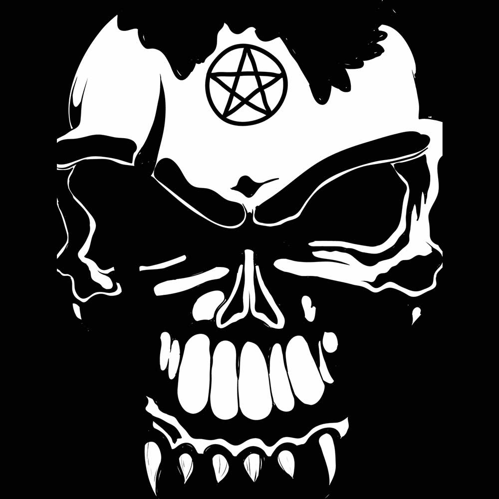 Skull Pentagram Fashion - Mens 123t Funny T-Shirt Tshirts