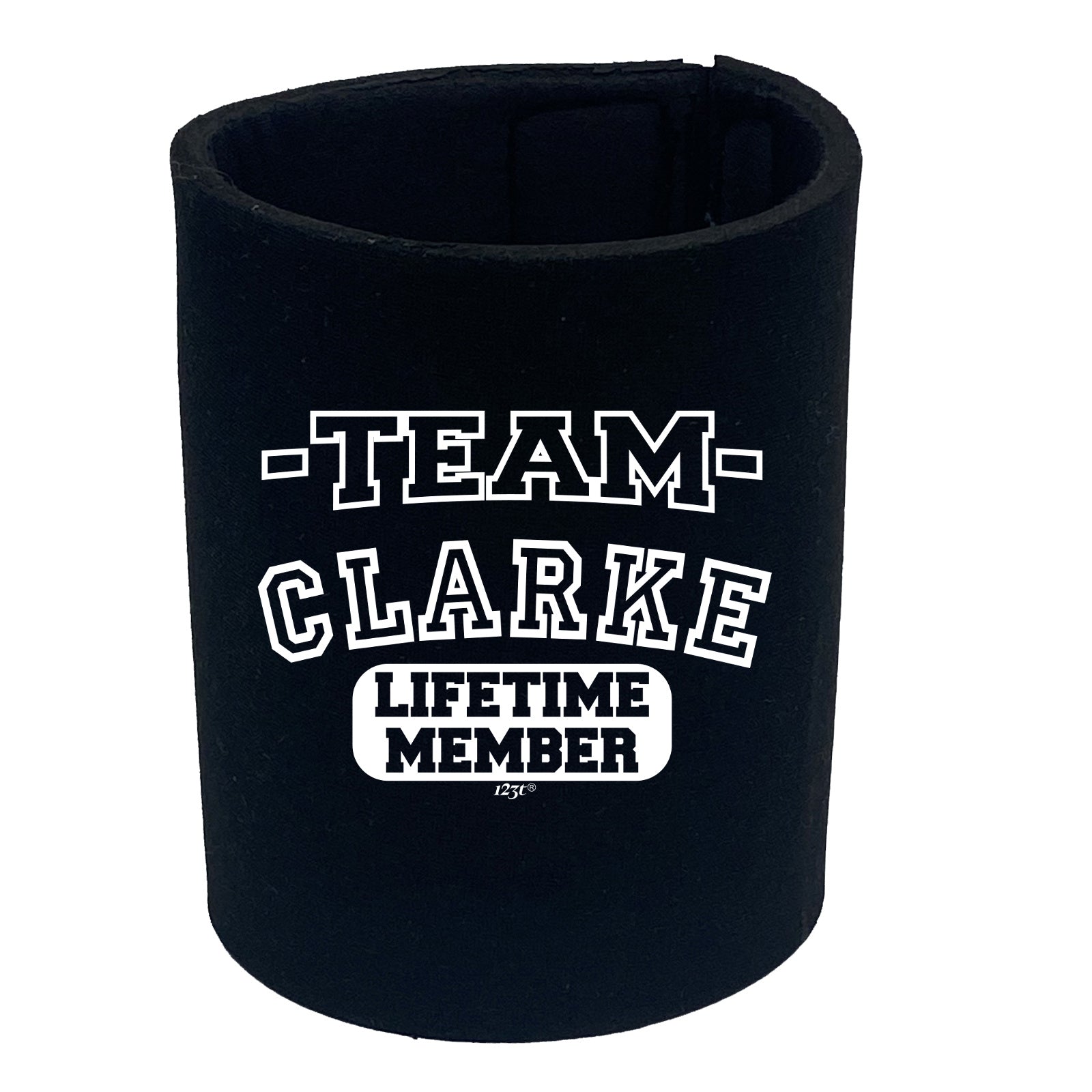 Clarke V2 Team Lifetime Member - Funny Stubby Holder