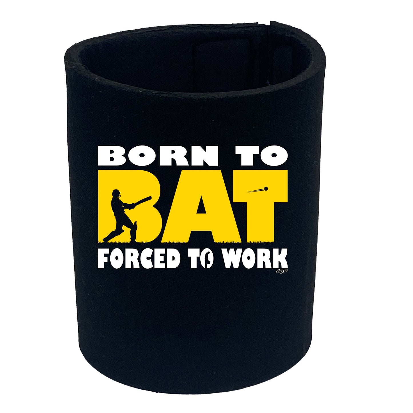 Born To Bat Cricket - Funny Stubby Holder