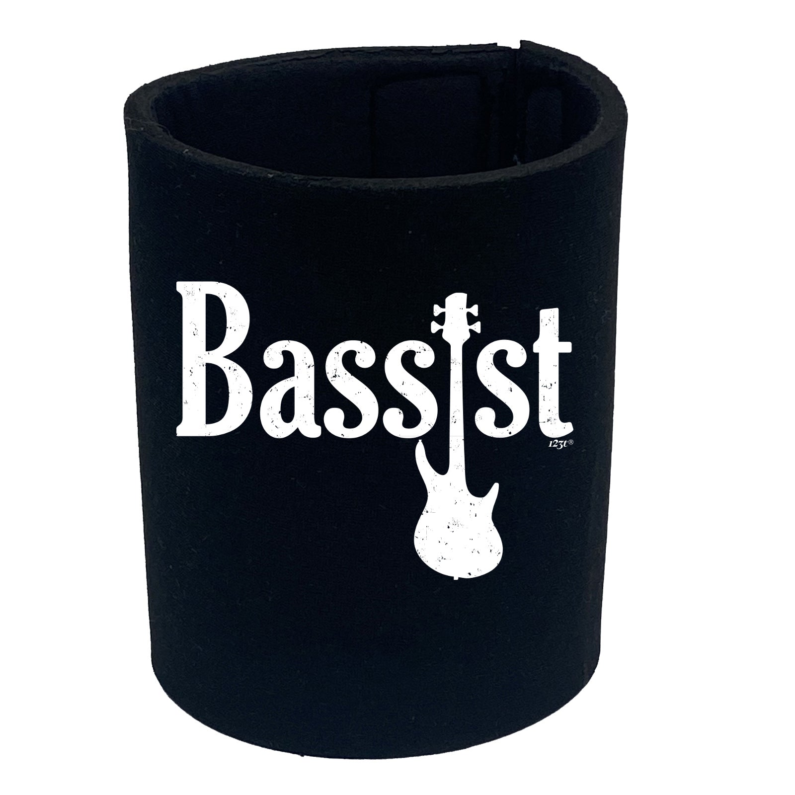 Bassist Guitar Music - Funny Stubby Holder