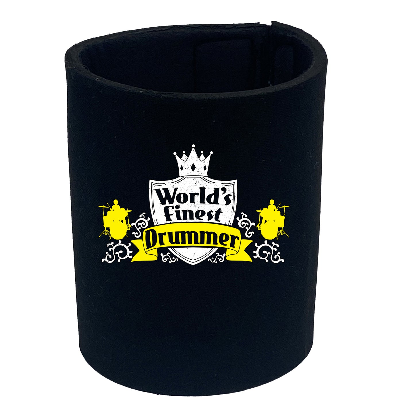 Worlds Finest Drummer - Funny Stubby Holder