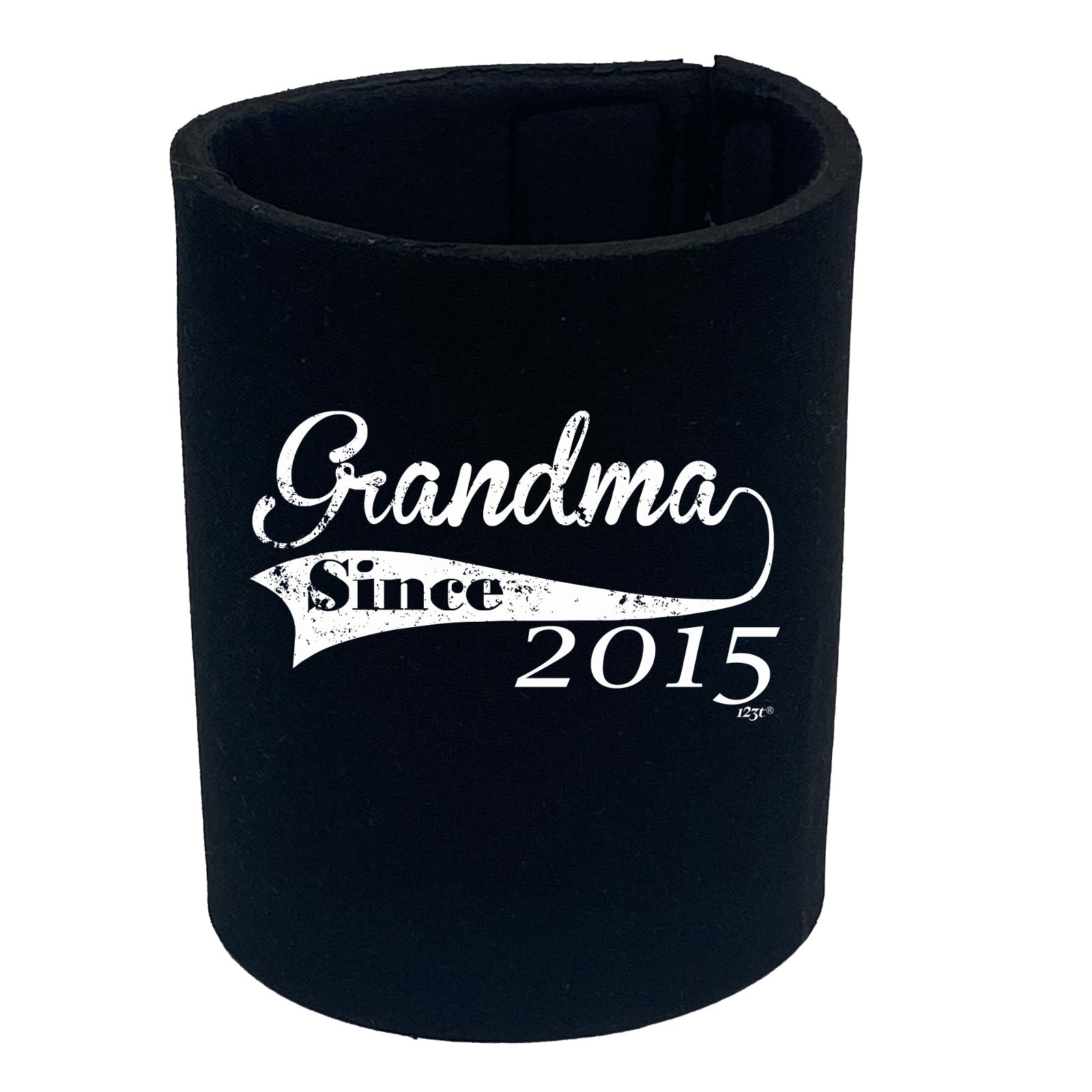 Grandma Since 2015 - Funny Stubby Holder