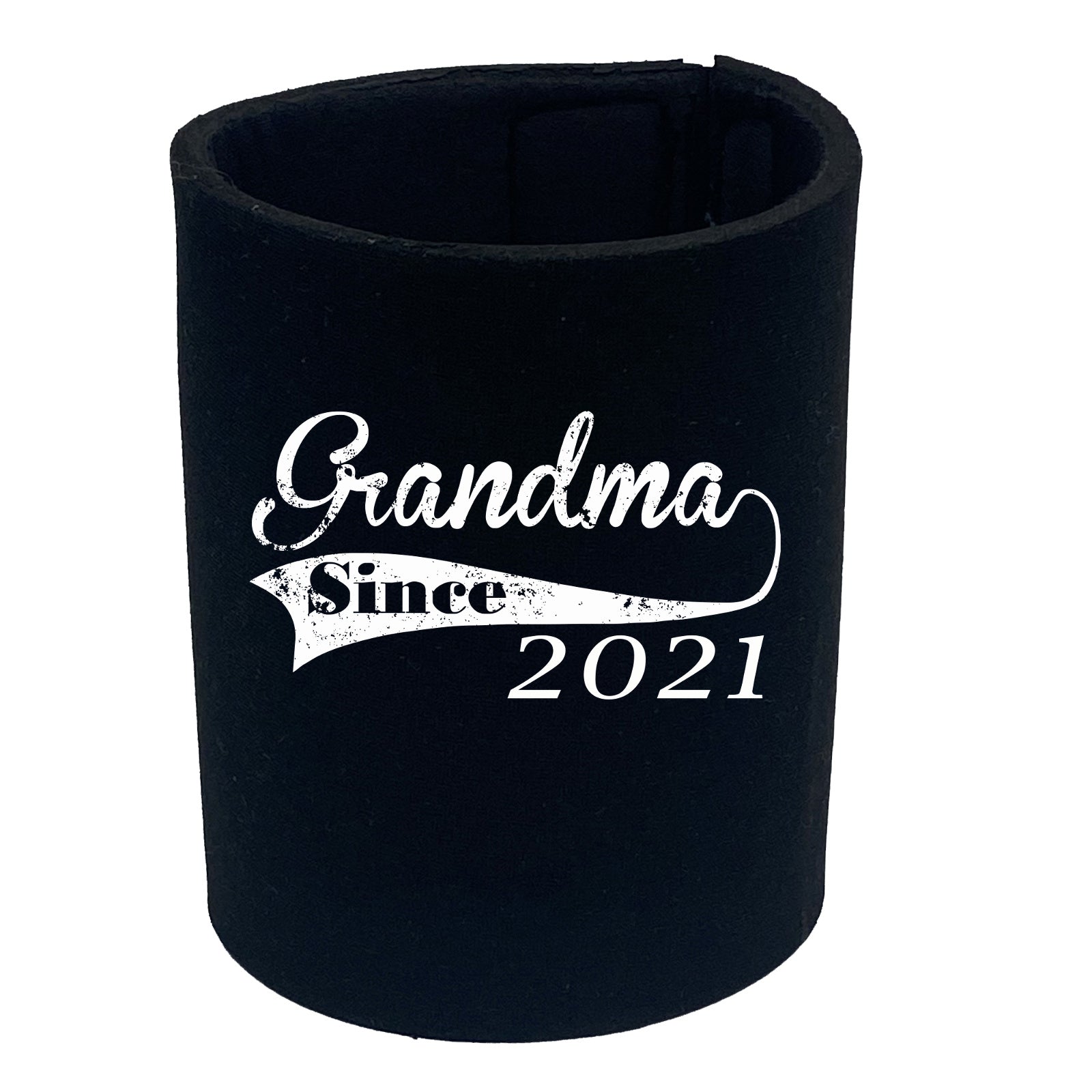 Grandma Since 2021 - Funny Stubby Holder