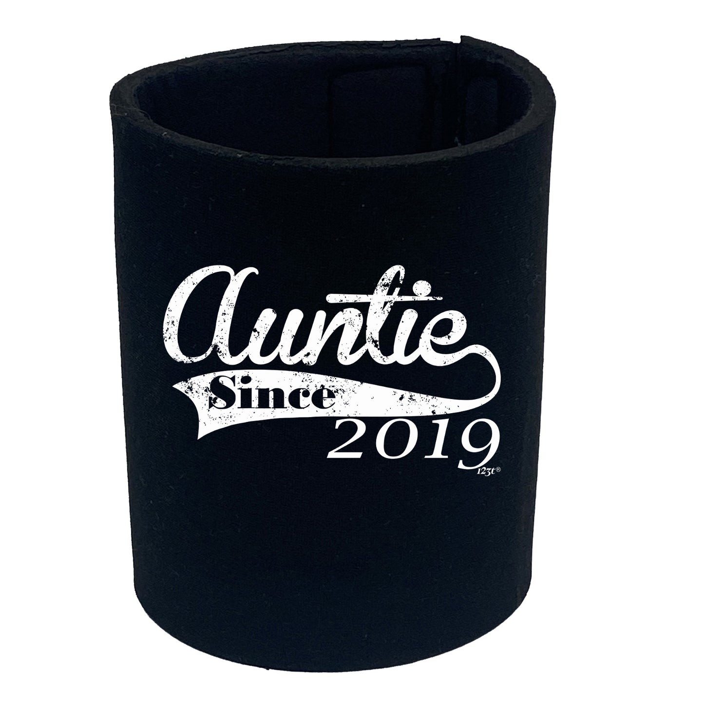 Auntie Since 2019 - Funny Stubby Holder