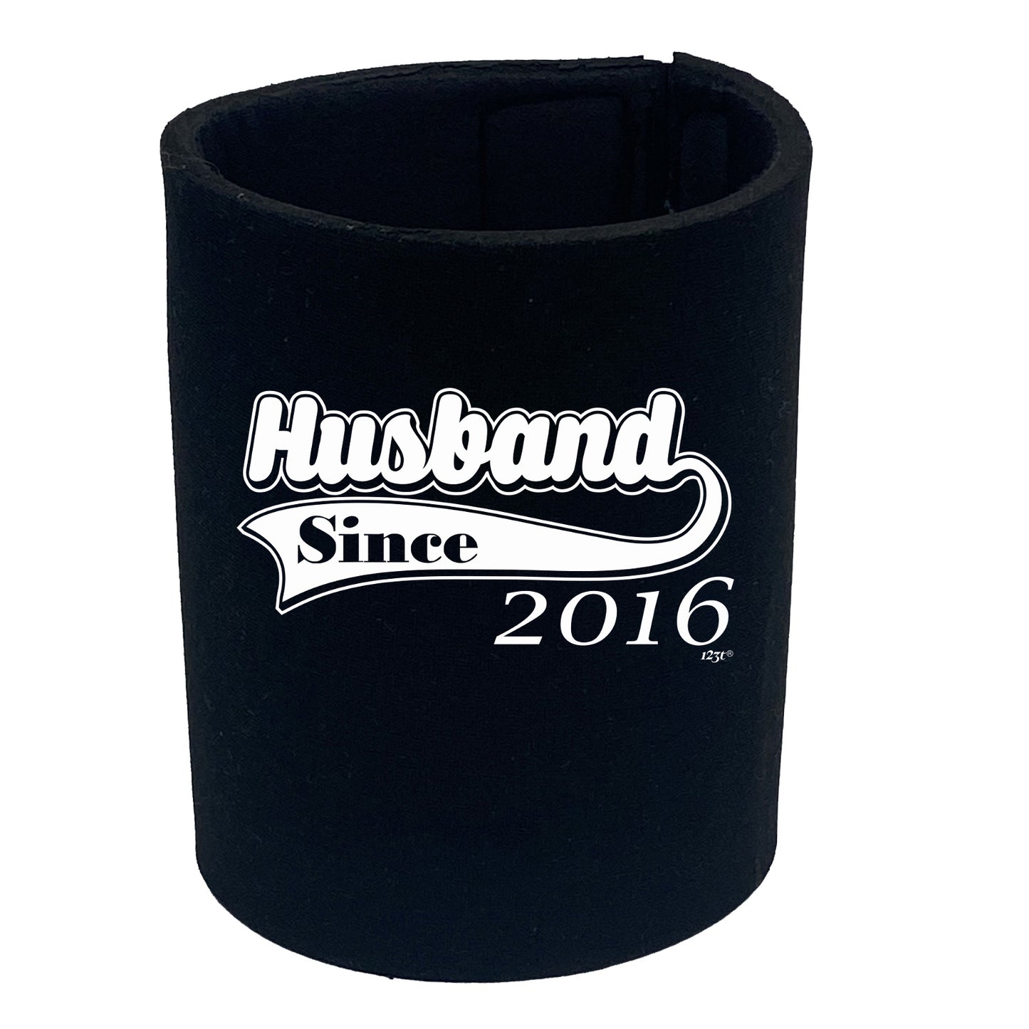 Husband Since 2016 - Funny Stubby Holder