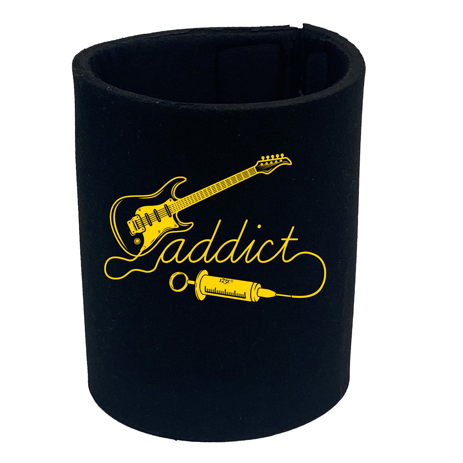 Guitar Addict Music - Funny Stubby Holder