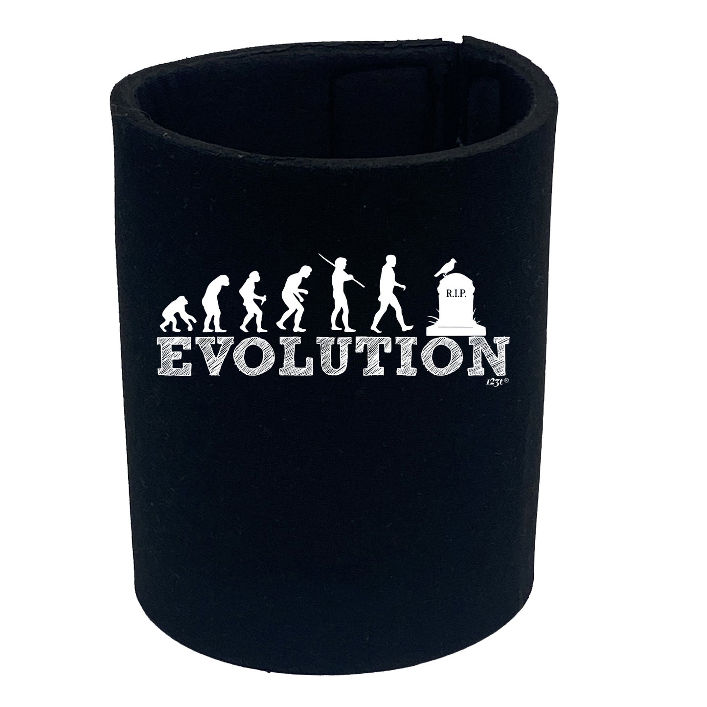 Evolution Grave - Funny Stubby Holder