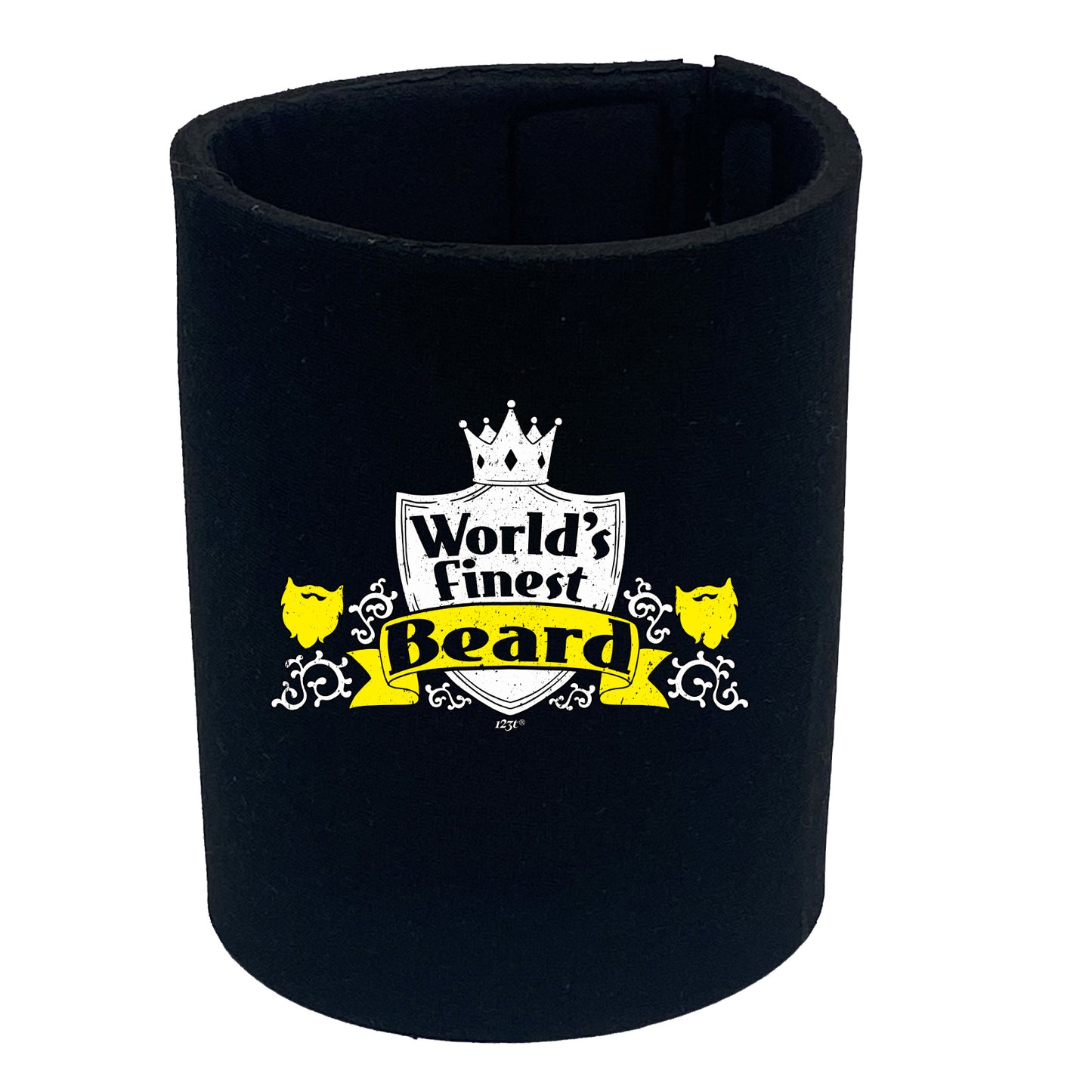 Worlds Finest Beard - Funny Stubby Holder