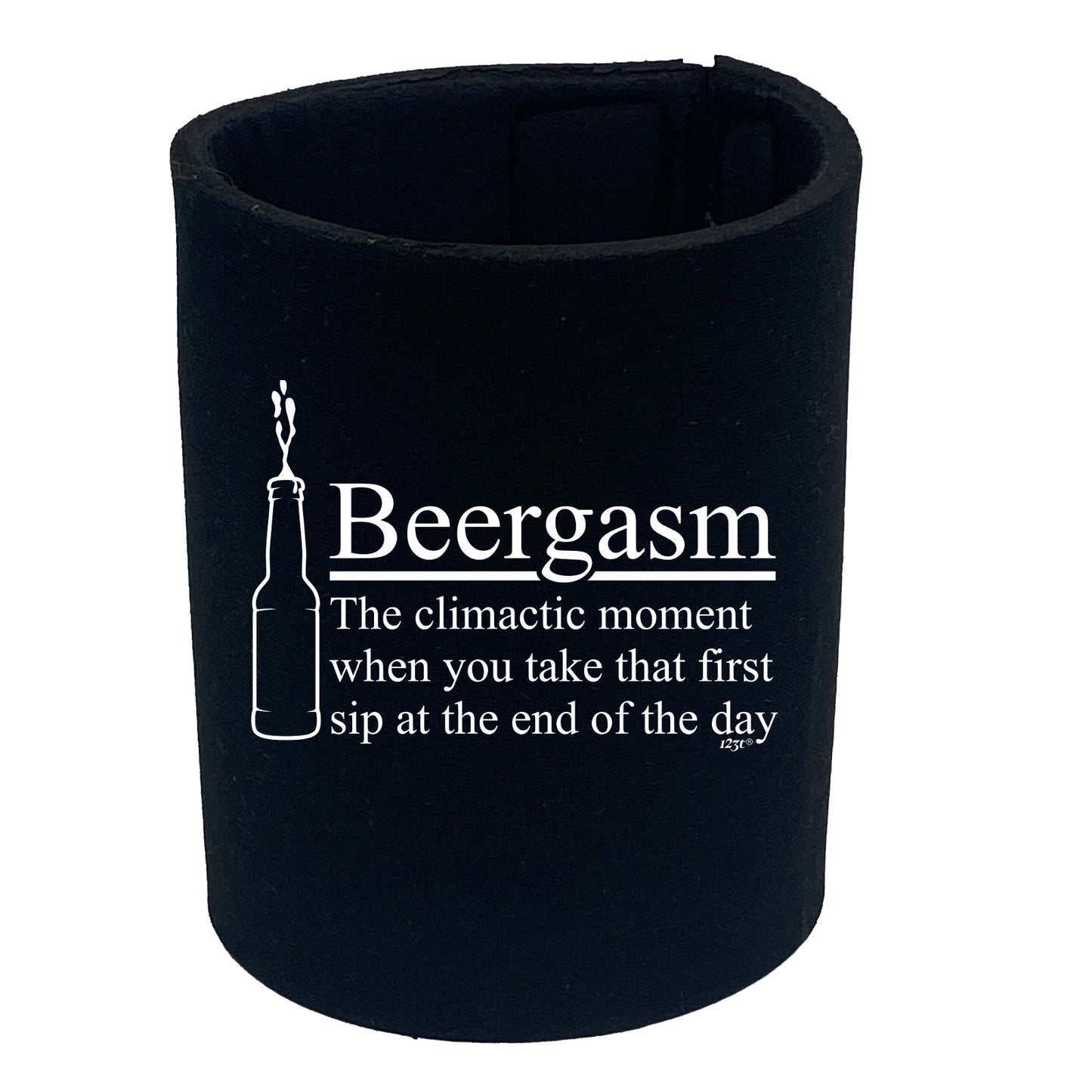 Beergasm - Funny Stubby Holder