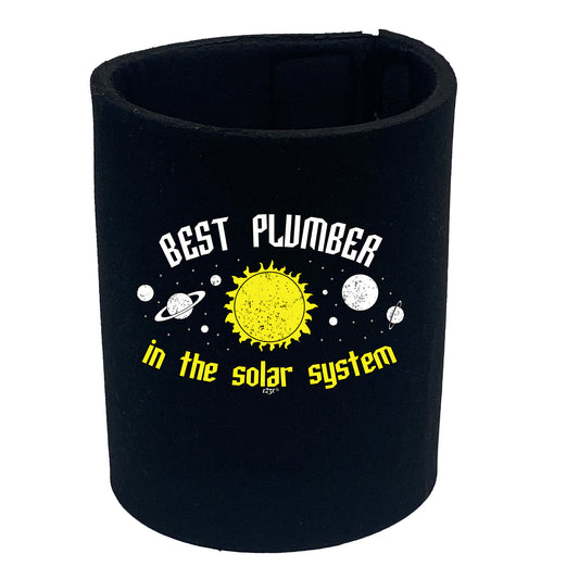 Best Plumber Solar System - Funny Stubby Holder