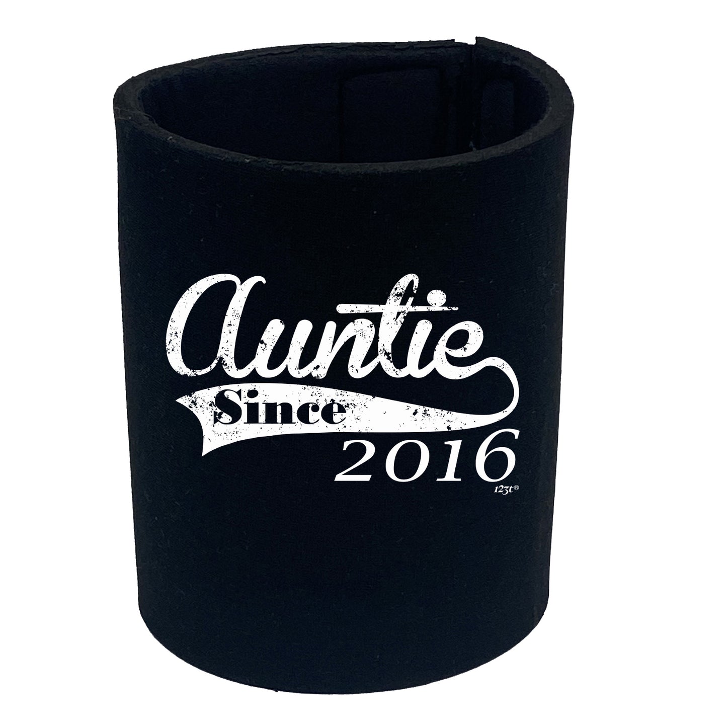 Auntie Since 2016 - Funny Stubby Holder