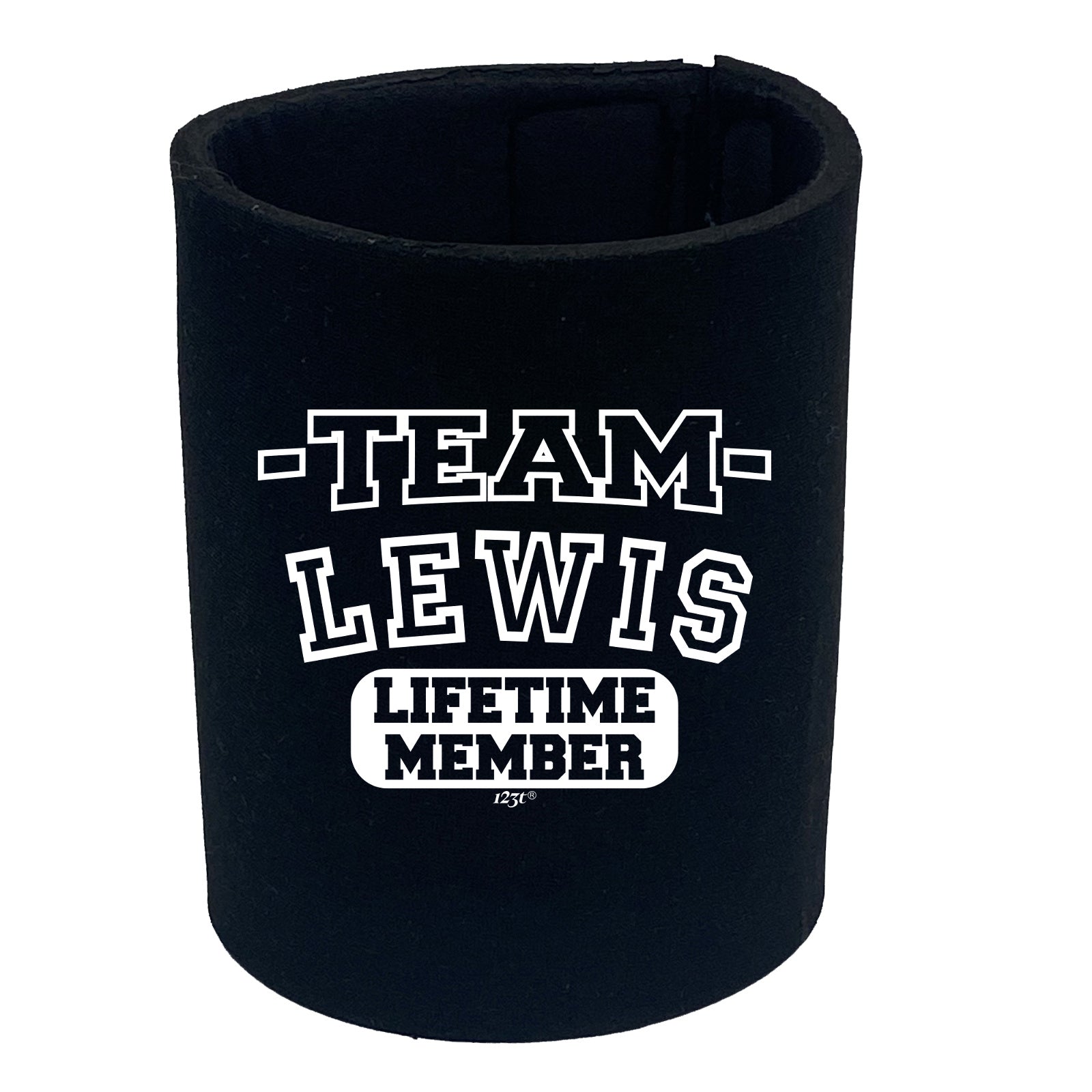 Lewis V2 Team Lifetime Member - Funny Stubby Holder