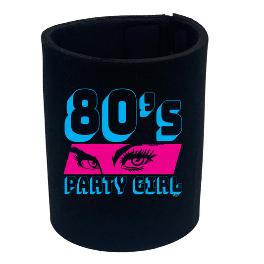 80S Party Girl Retro - Funny Stubby Holder