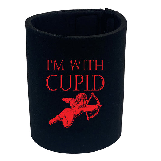 Im With Cupid - Funny Stubby Holder