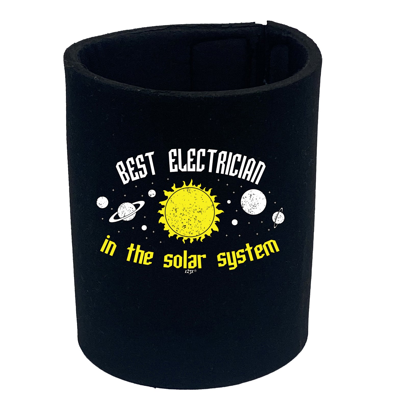 Best Electrician Solar System - Funny Stubby Holder