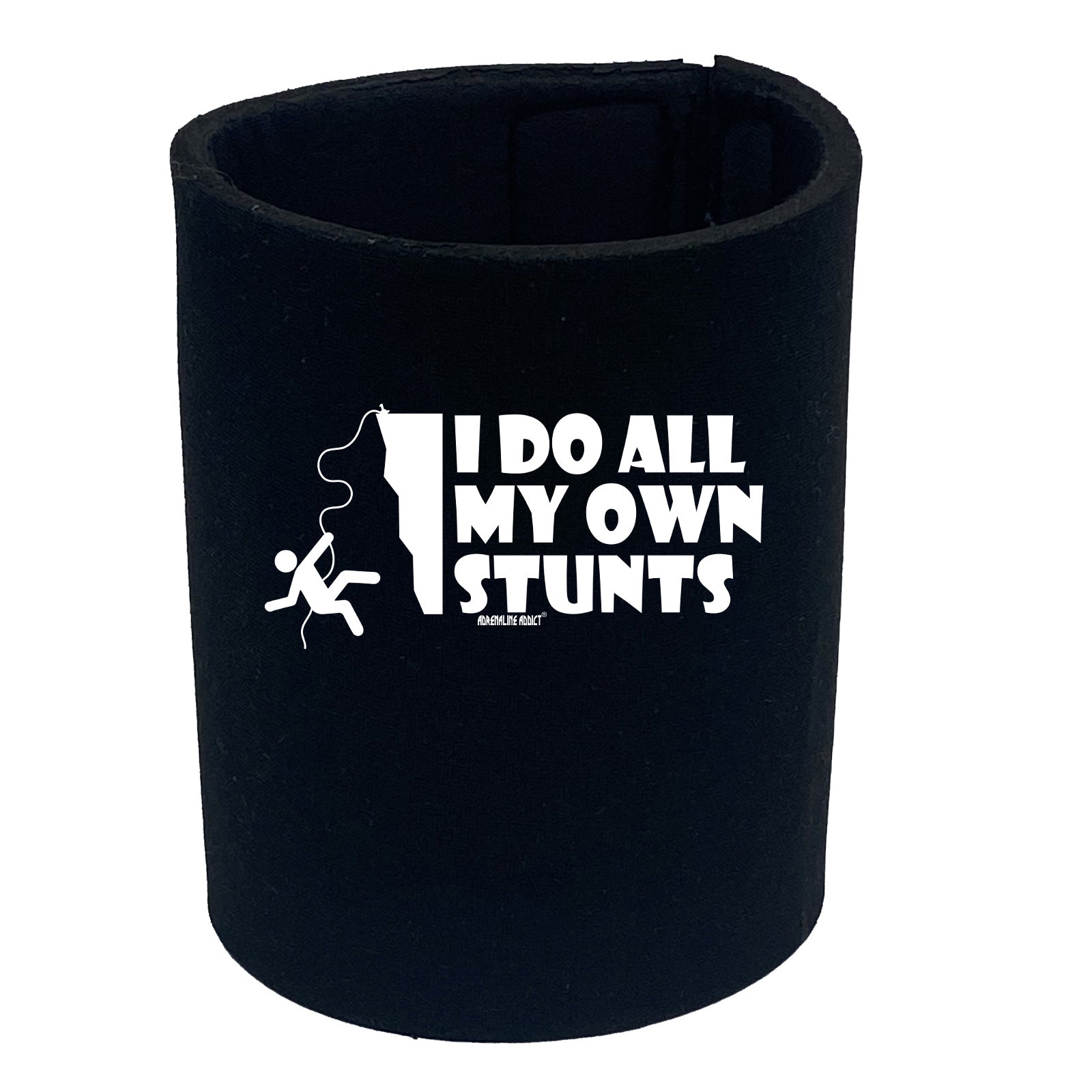 Aa I Do All My Own Stunts Climbing - Funny Stubby Holder