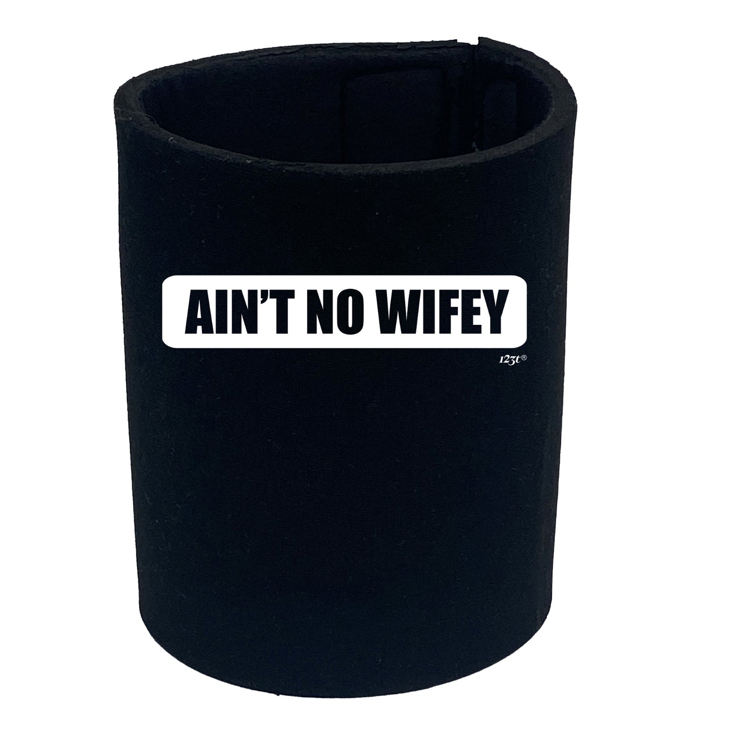 Aint No Wifey Wife - Funny Stubby Holder