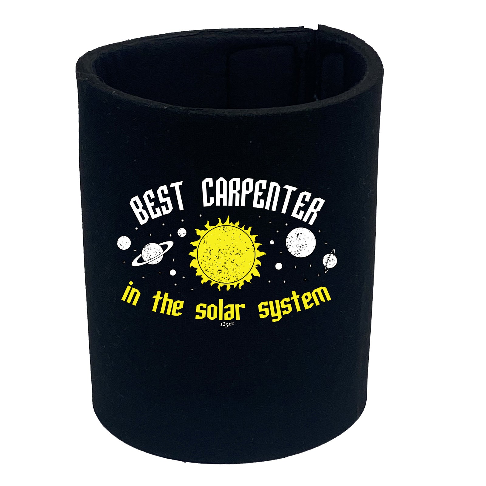 Best Carpenter Solar System - Funny Stubby Holder