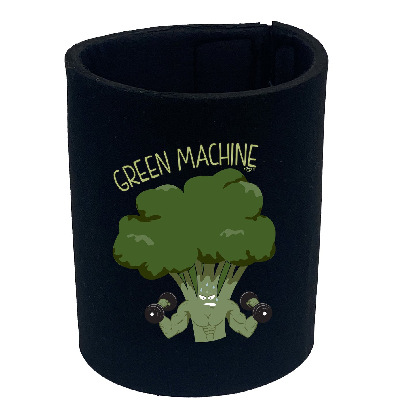 Green Machine Gym - Funny Stubby Holder