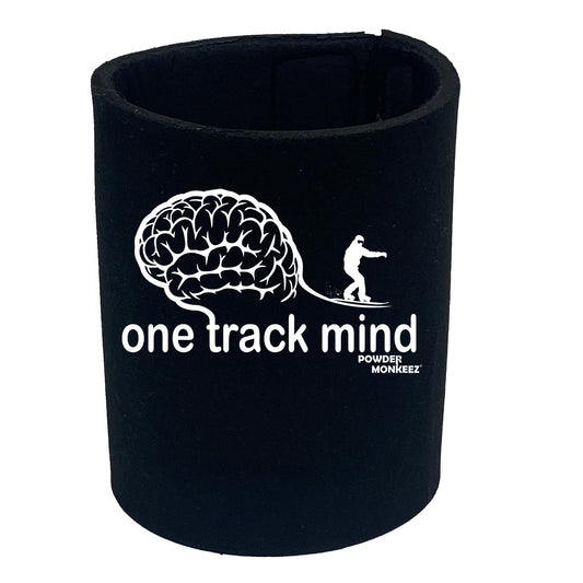 Pm One Track Mind Snowboard - Funny Stubby Holder